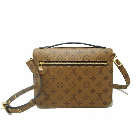 Louis Vuitton Monogram Reverse Canvas Pochette Metis MM Shoulder Bag - Picture 2 of 5